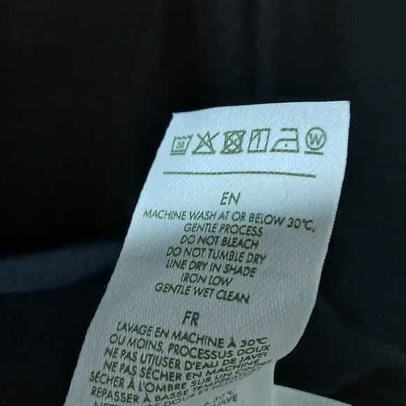 LILYSILK Pajama Set Womens Large Black 100% Mulberry Silk Machine Washable NWT - Picture 14 of 16